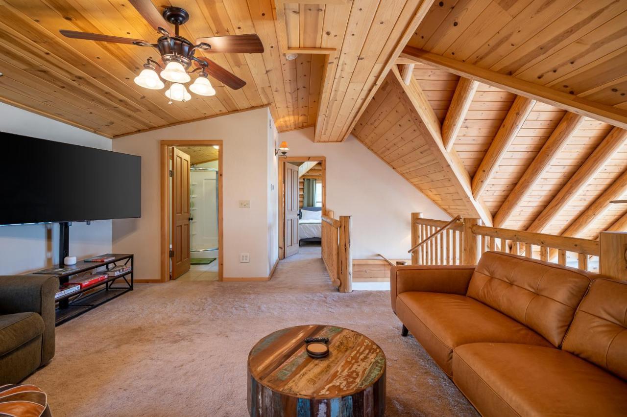 4 Kings Log Cabin 150 Acres Spectacular Views Three Rivers Eksteriør billede